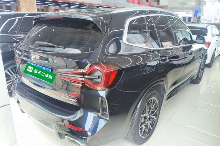 Used BMW X3 2022 Restyled xDrive25i M Sport Package Rear Right 45 Deg