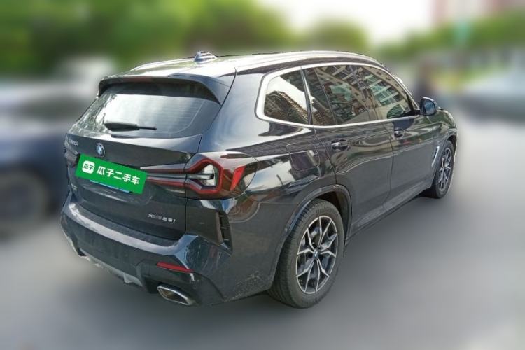 Used BMW X3 2022 xDrive25i M Sport Package Rear Right 45 Deg