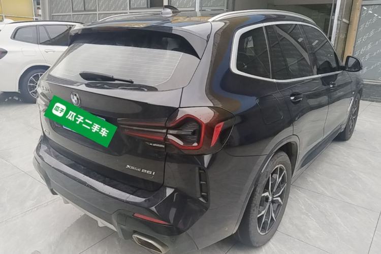Used BMW X3 2022 Restyled xDrive25i M Sport Package Rear Right 45 Deg