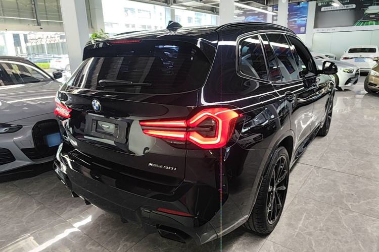 Used BMW X3 2022 Restyled xDrive30i Luxury Edition M Night Sky Package Rear Right 45 Deg