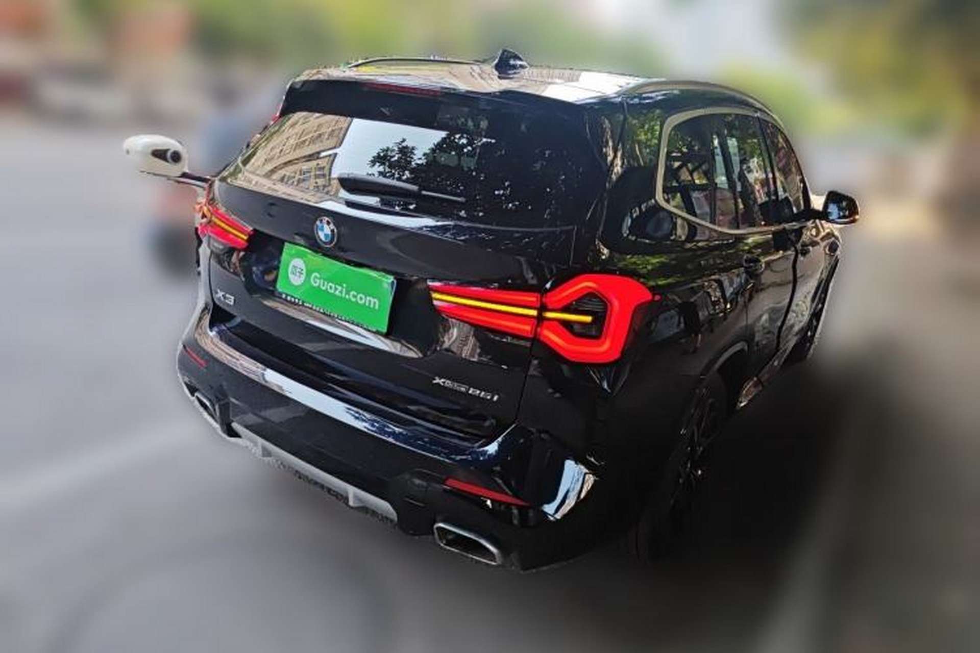Used BMW X3 2022 xDrive25i M Sport Package Rear Right 45 Deg