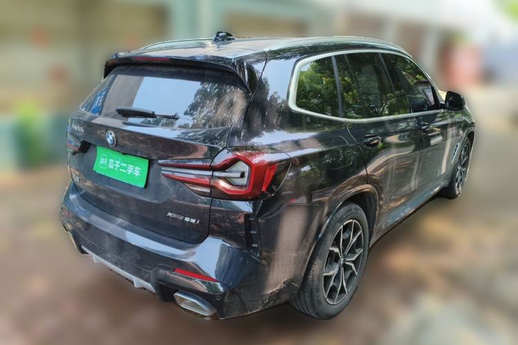 Used BMW X3 2022 Restyled xDrive25i M Sport Package Rear Right 45 Deg