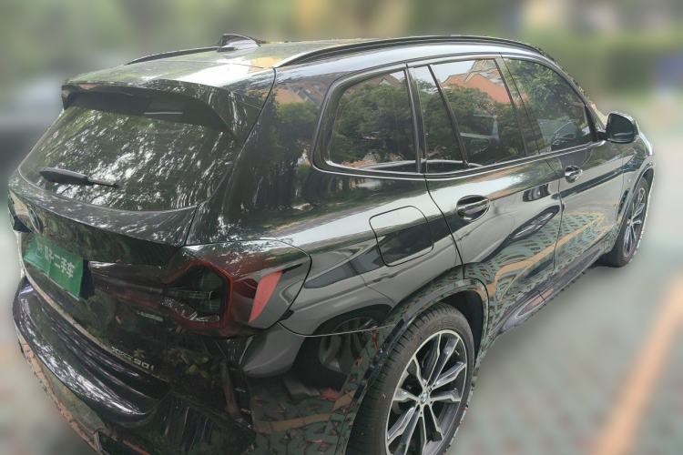Used BMW X3 2022 Facelift xDrive30i Luxury Edition M Night Edition Package Rear Right 45 Deg