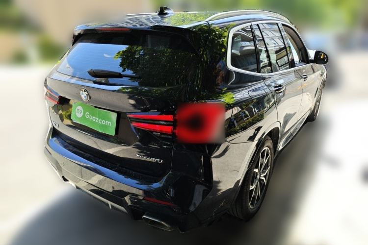 Used BMW X3 2022 xDrive25i M Sport Package Rear Right 45 Deg