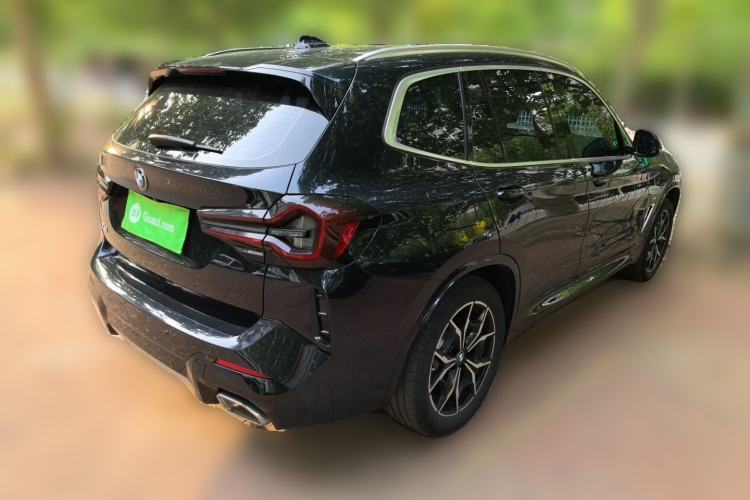 Used BMW X3 2022 xDrive25i M Sport Package Rear Right 45 Deg