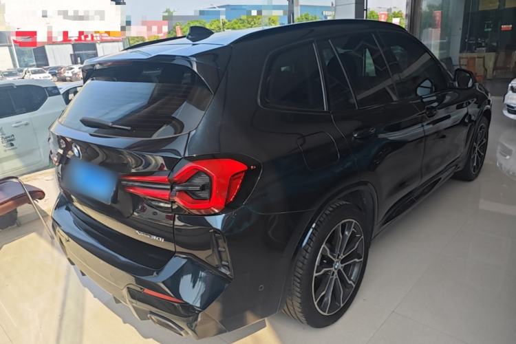 Used BMW X3 2022 Second Facelift xDrive30i Leading Edition M Night Sky Package Rear Right 45 Deg