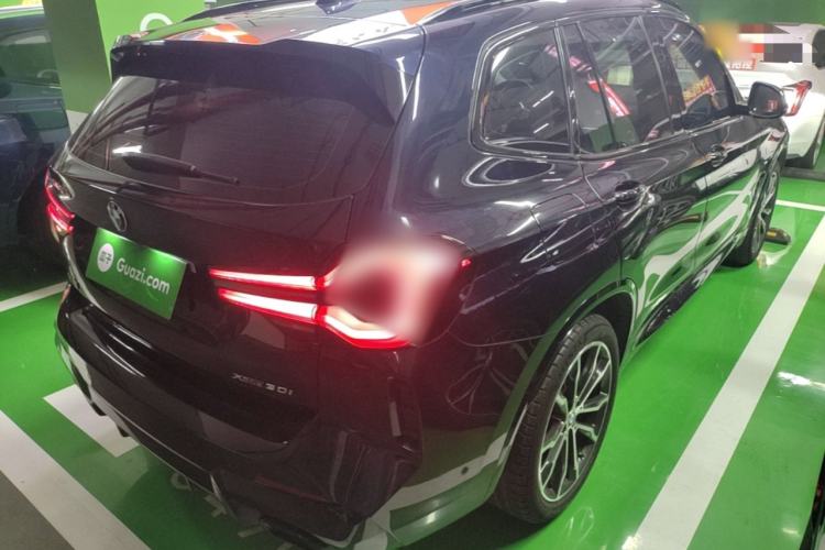 Used BMW X3 2022 Second Facelift xDrive30i Leading Edition M Night Sky Package Rear Right 45 Deg