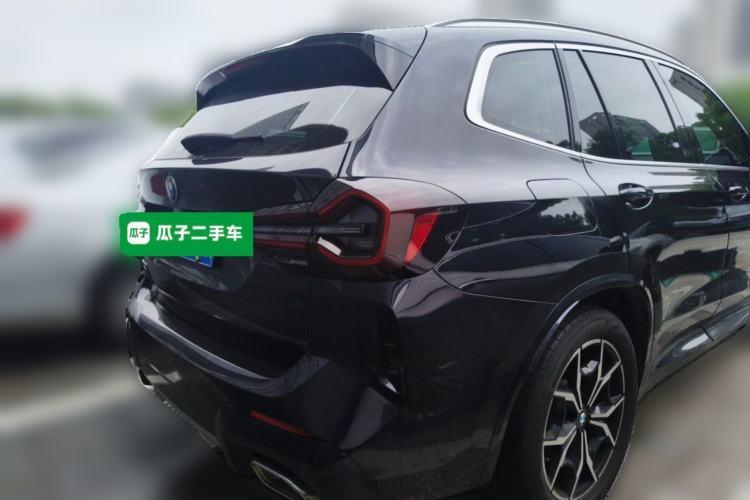 Used BMW X3 2022 xDrive25i M Sport Package Rear Right 45 Deg