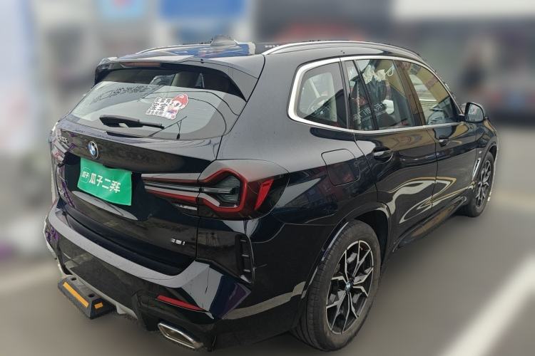 Used BMW X3 2022 xDrive25i M Sport Package Rear Right 45 Deg