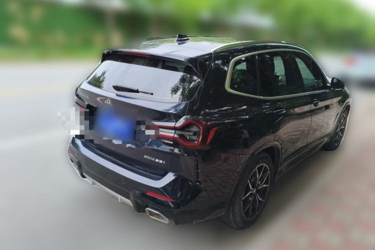Used BMW X3 2022 xDrive25i M Sport Package Rear Right 45 Deg