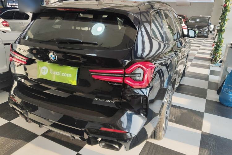 Used BMW X3 2022 Second Facelift xDrive30i Leading Edition M Night Sky Package Rear Right 45 Deg
