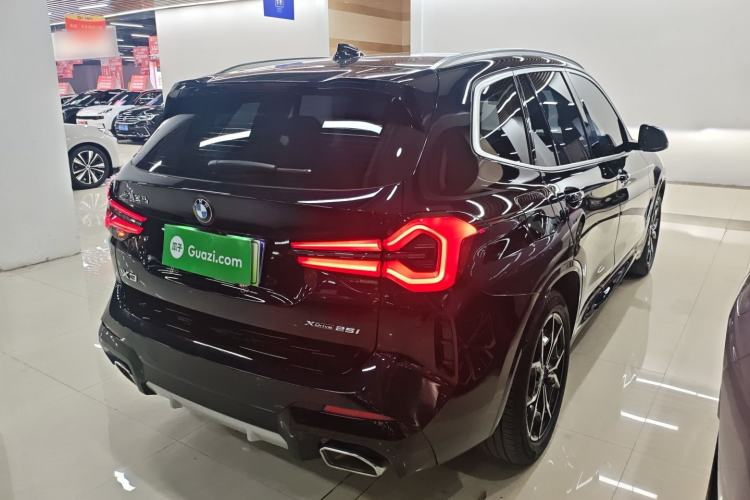 Used BMW X3 2022 Restyled xDrive25i M Sport Package Rear Right 45 Deg