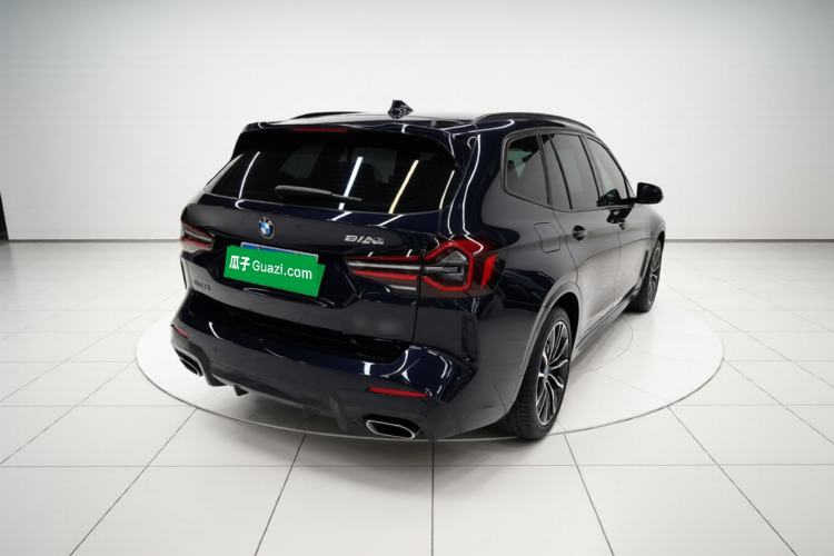 Used BMW X3 2022 Facelift xDrive30i Luxury Edition M Night Edition Package Rear Right 45 Deg