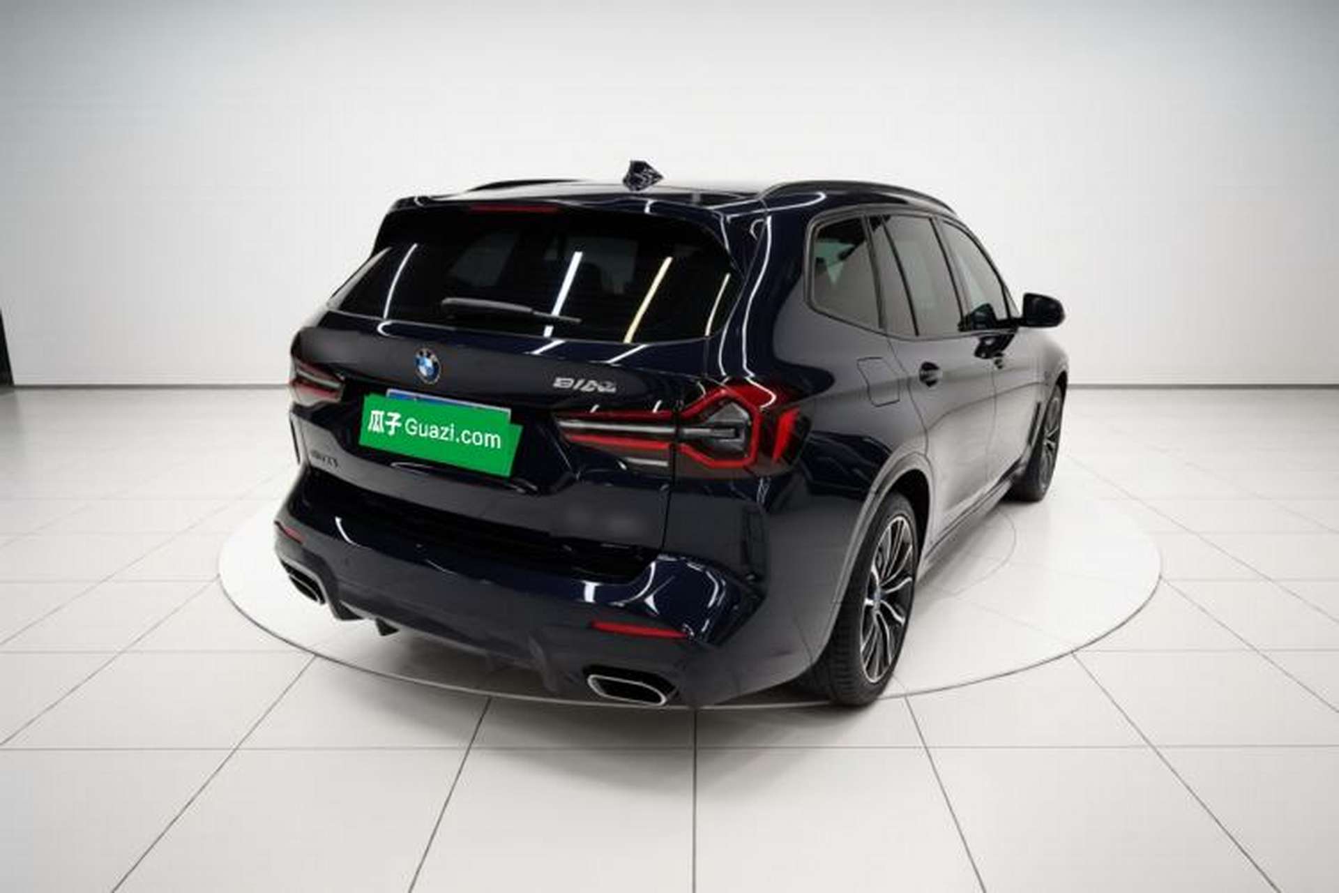 Used BMW X3 2022 Facelift xDrive30i Luxury Edition M Night Edition Package Rear Right 45 Deg