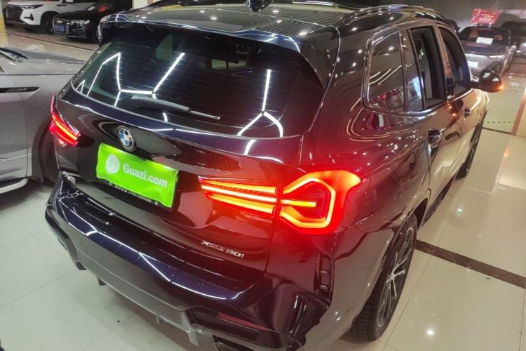 Used BMW X3 2022 Second Facelift xDrive30i Leading Edition M Night Sky Package Rear Right 45 Deg