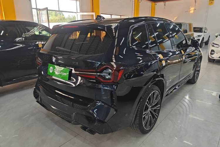 Used BMW X3 2022 Second Facelift xDrive30i Luxury Edition M Night Sky Package Rear Right 45 Deg