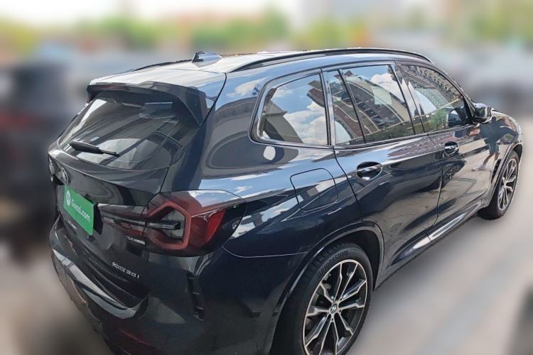 Used BMW X3 2022 Second Facelift xDrive30i Leading Edition M Night Sky Package Rear Right 45 Deg
