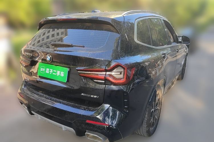 Used BMW X3 2022 xDrive25i M Sport Package Rear Right 45 Deg