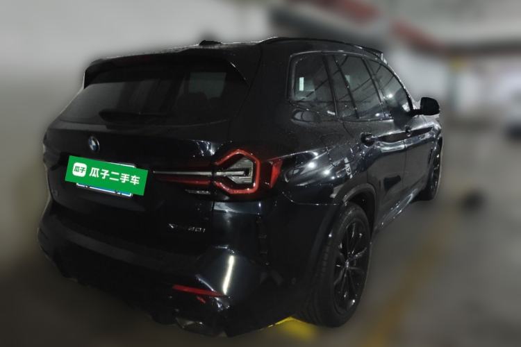 Used BMW X3 2022 Second Facelift xDrive30i Luxury Edition M Night Sky Package Rear Right 45 Deg