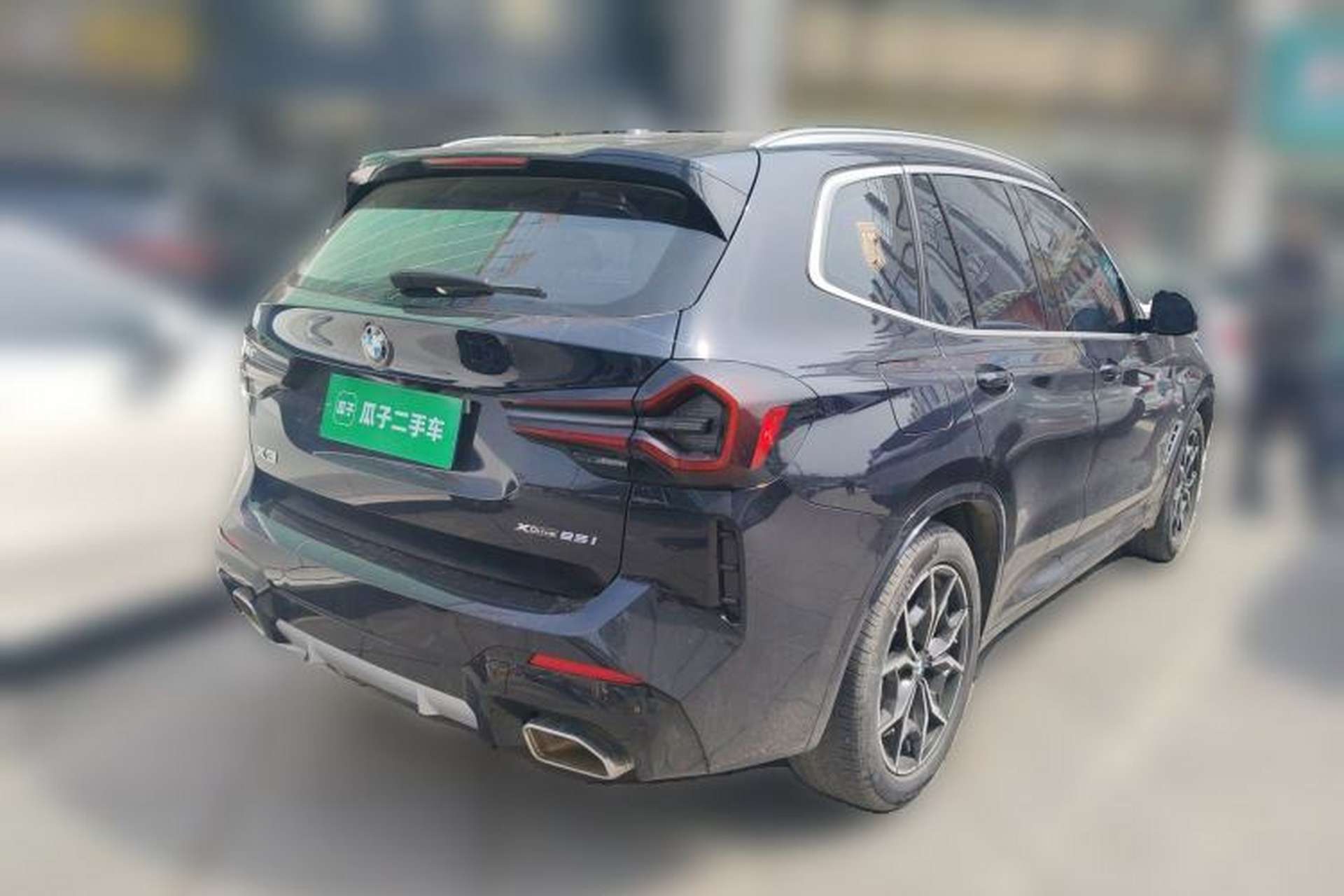 Used BMW X3 2022 xDrive25i M Sport Package Rear Right 45 Deg