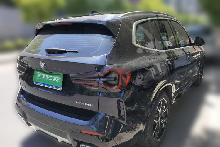 Used BMW X3 2022 xDrive25i M Sport Package Rear Right 45 Deg