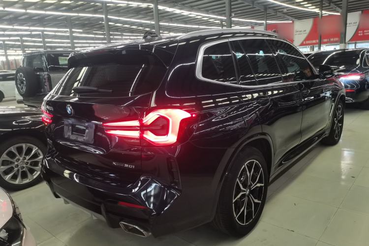 Used BMW X3 2022 xDrive25i M Sport Package Rear Right 45 Deg