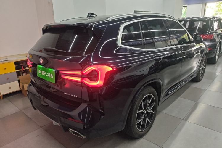 Used BMW X3 2022 Restyled xDrive25i M Sport Package Rear Right 45 Deg