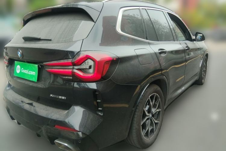 Used BMW X3 2022 xDrive25i M Sport Package Rear Right 45 Deg