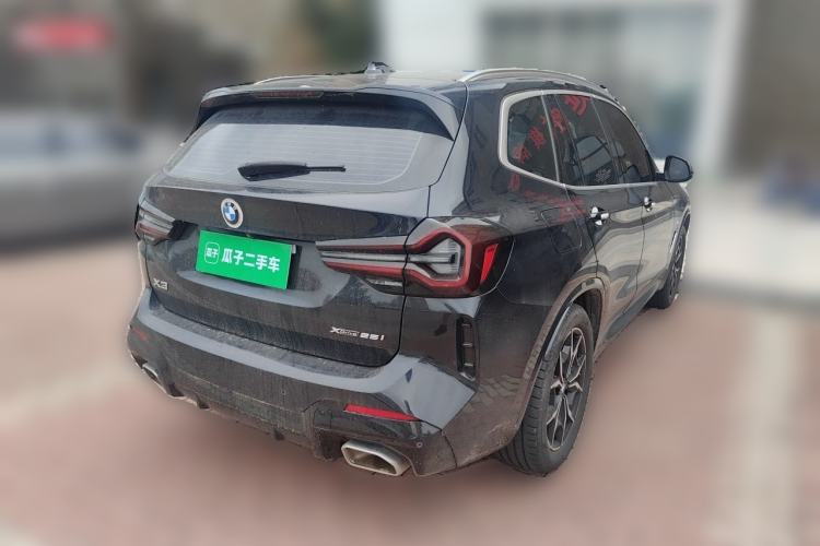 Used BMW X3 2022 Restyled xDrive25i M Sport Package Rear Right 45 Deg