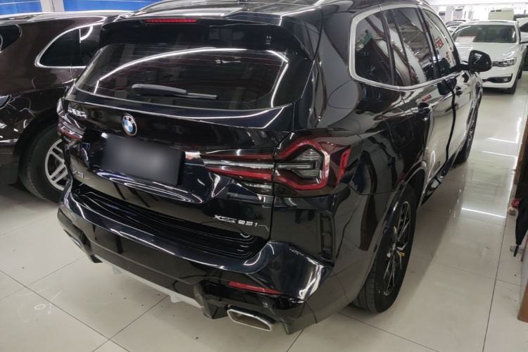 Used BMW X3 2022 Restyled xDrive25i M Sport Package Rear Right 45 Deg