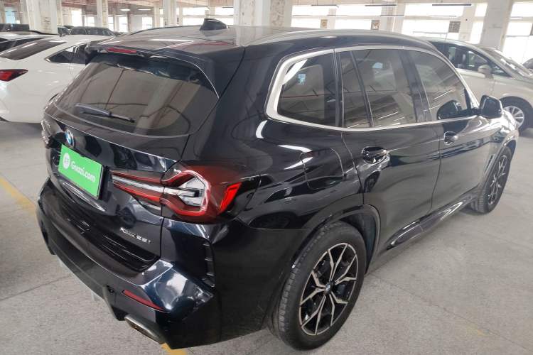 Used BMW X3 2022 Restyled xDrive25i M Sport Package Rear Right 45 Deg