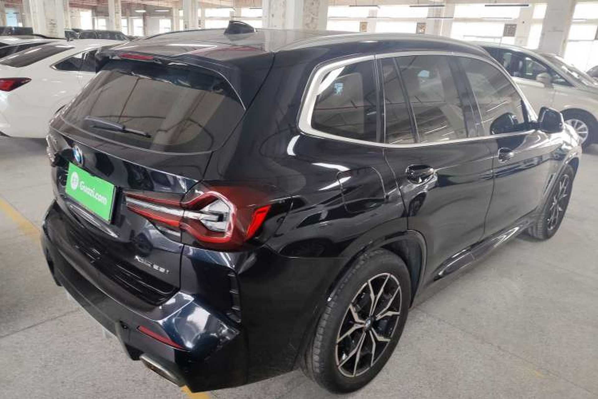 Used BMW X3 2022 Restyled xDrive25i M Sport Package Rear Right 45 Deg