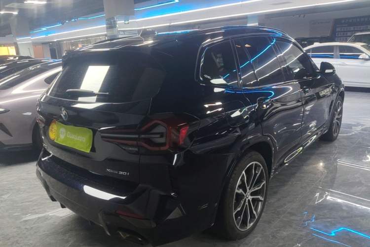 Used BMW X3 2022 Second Facelift xDrive30i Leading Edition M Night Sky Package Rear Right 45 Deg