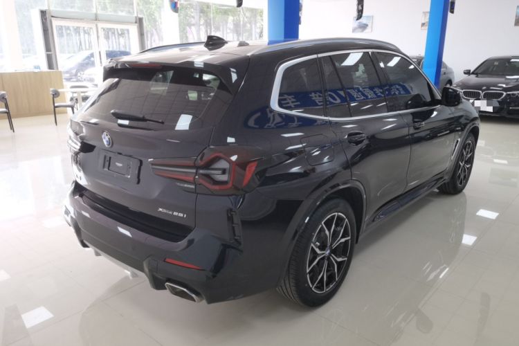Used BMW X3 2022 Restyled xDrive25i M Sport Package Rear Right 45 Deg