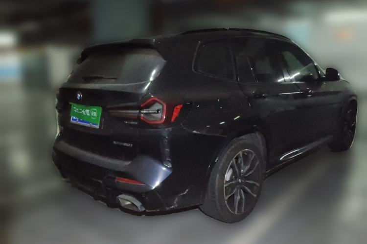 Used BMW X3 2022 Facelift xDrive30i Luxury Edition M Night Edition Package Rear Right 45 Deg