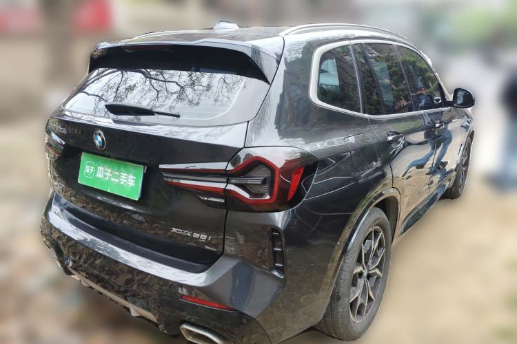 Used BMW X3 2022 Restyled xDrive25i M Sport Package Rear Right 45 Deg