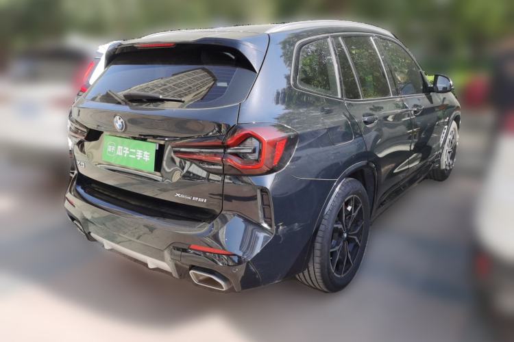 Used BMW X3 2022 xDrive25i M Sport Package Rear Right 45 Deg