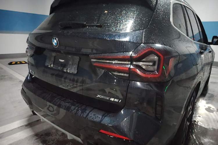 Used BMW X3 2022 xDrive25i M Sport Package Rear Right 45 Deg