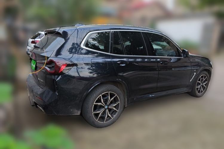Used BMW X3 2022 xDrive25i M Sport Package Rear Right 45 Deg