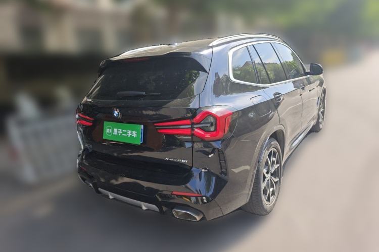 Used BMW X3 2022 xDrive25i M Sport Package Rear Right 45 Deg