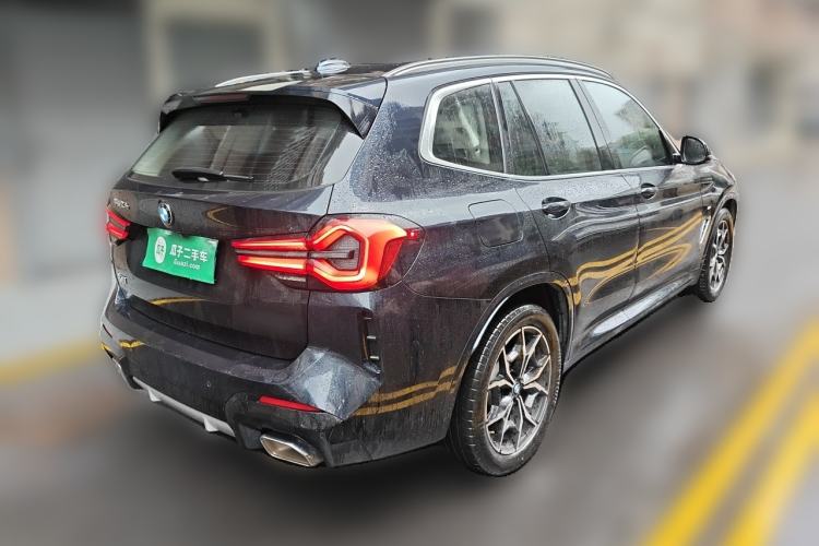Used BMW X3 2022 xDrive25i M Sport Package Rear Right 45 Deg