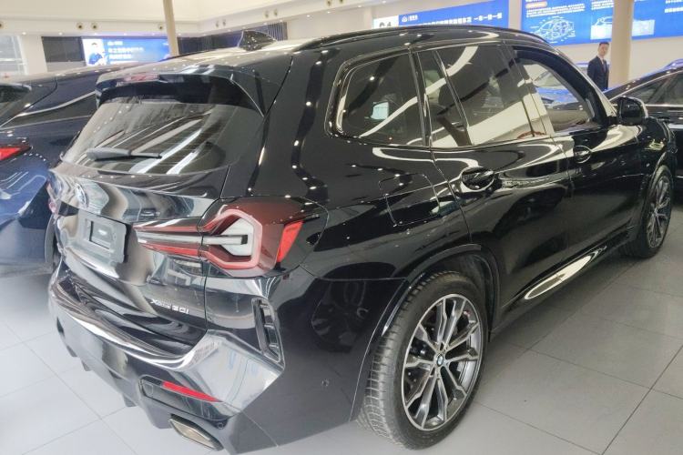 Used BMW X3 2022 Facelift xDrive30i Luxury Edition M Night Edition Package Rear Right 45 Deg