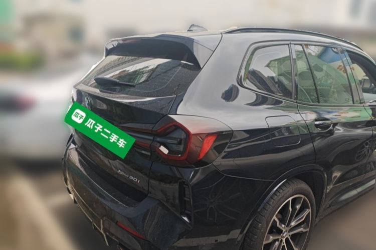 Used BMW X3 2022 Second Facelift xDrive30i Leading Edition M Night Sky Package Rear Right 45 Deg
