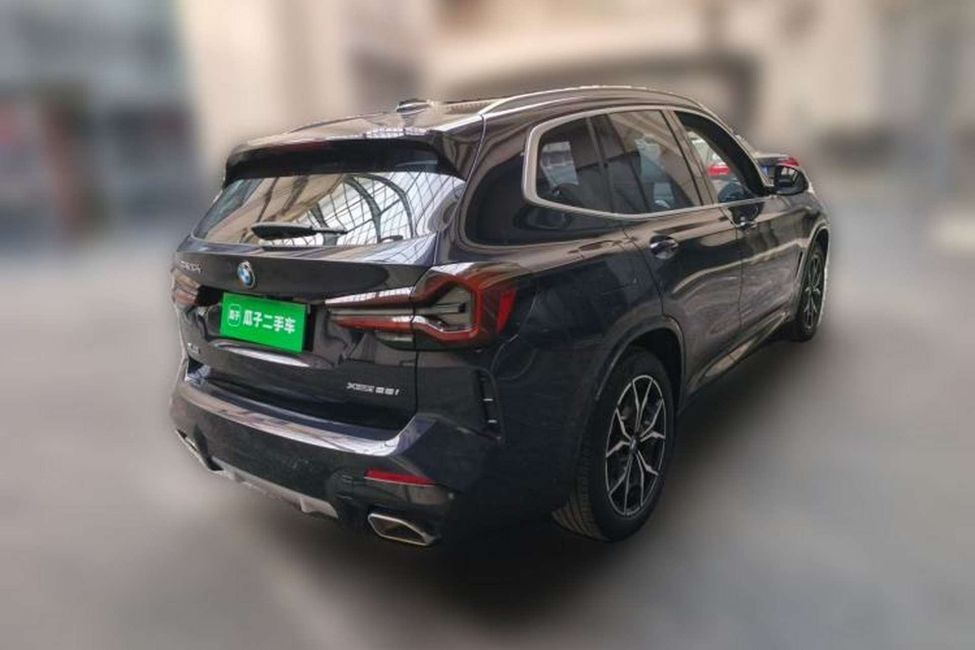 Used BMW X3 2022 Restyled xDrive25i M Sport Package Rear Right 45 Deg