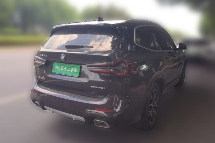 Used BMW X3 2022 Restyled xDrive25i M Sport Package Rear Right 45 Deg