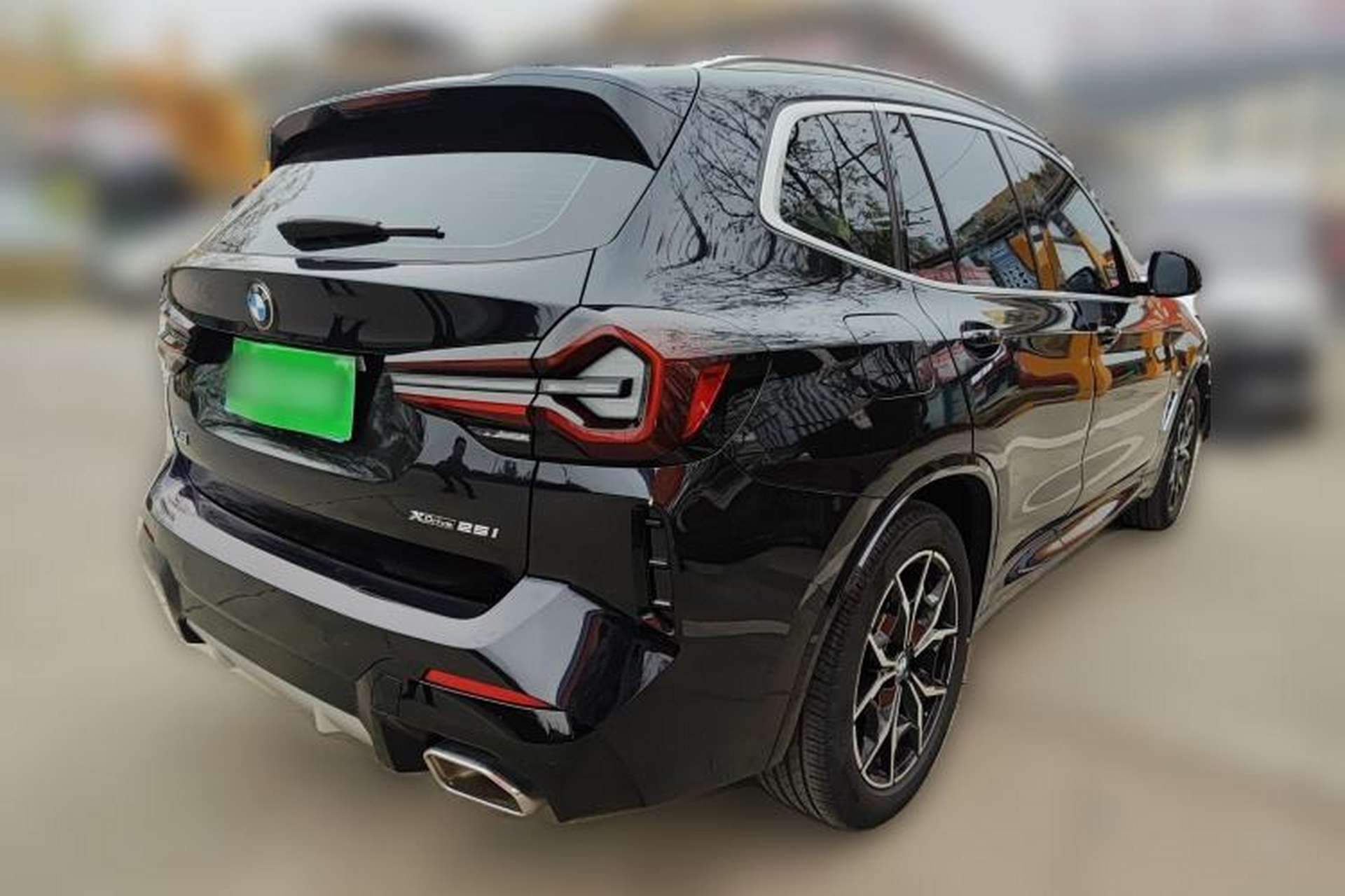 Used BMW X3 2022 Restyled xDrive25i M Sport Package Rear Right 45 Deg