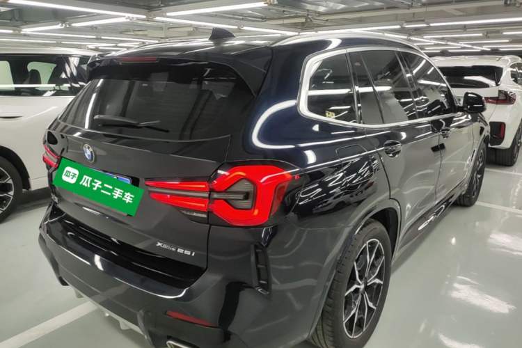 Used BMW X3 2022 xDrive25i M Sport Package Rear Right 45 Deg