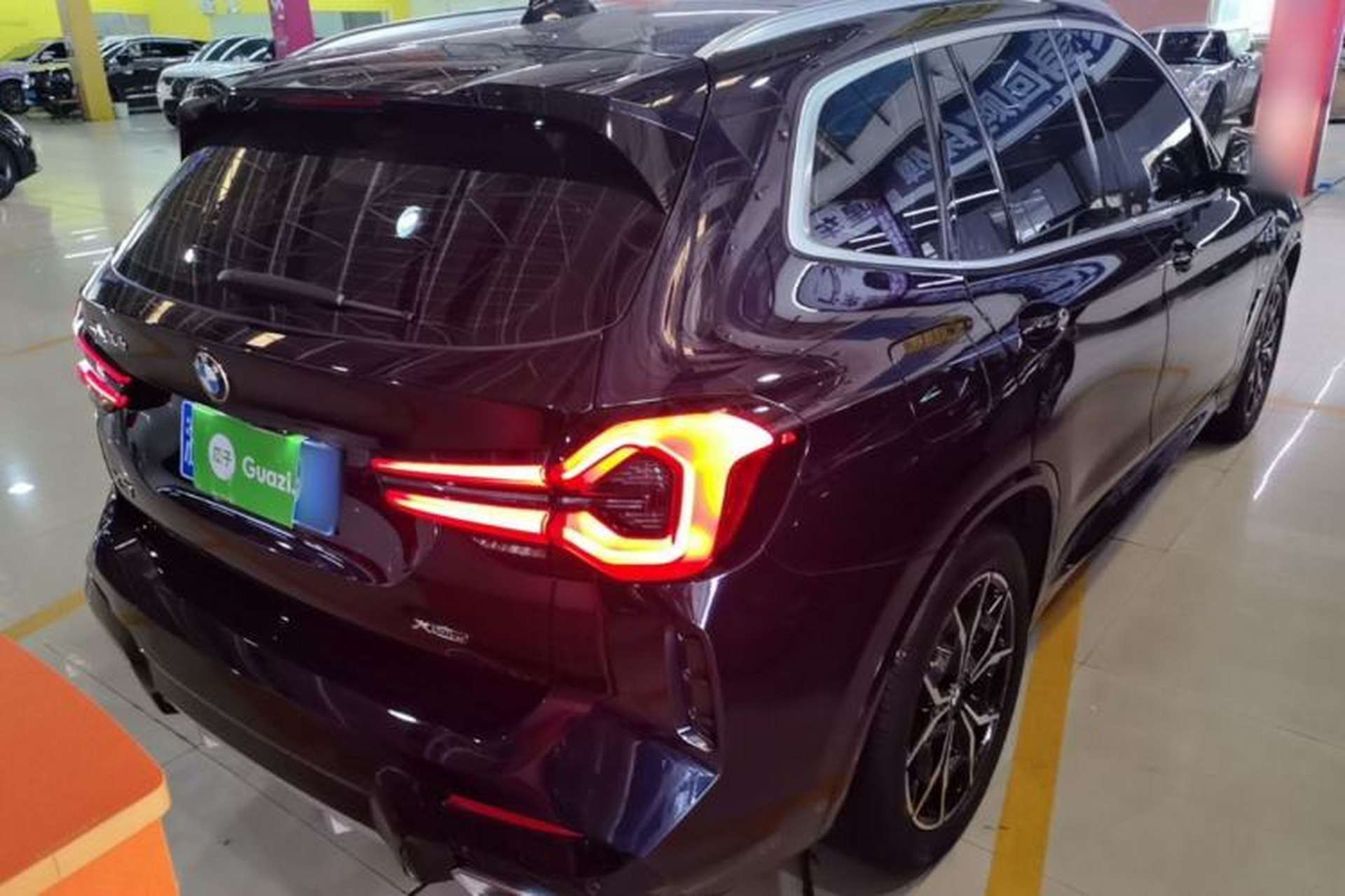 Used BMW X3 2022 xDrive25i M Sport Package Rear Right 45 Deg