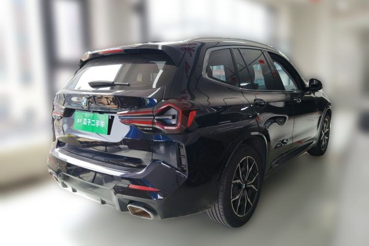 Used BMW X3 2022 xDrive25i M Sport Package Rear Right 45 Deg