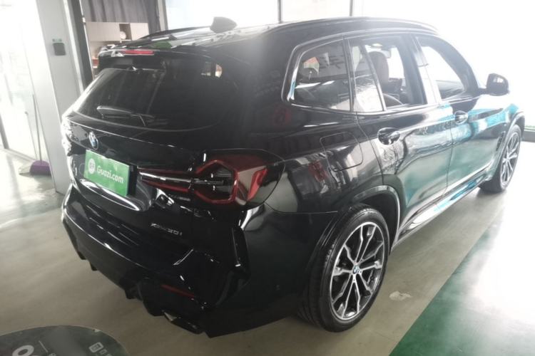 Used BMW X3 2022 Facelift xDrive30i Luxury Edition M Night Edition Package Rear Right 45 Deg